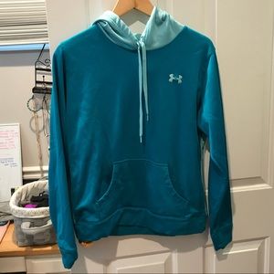 Blue Under Armour hoodie
